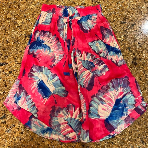 NWT Anthropologie Lilka Josie floral rayon pants size medium - Picture 3 of 8